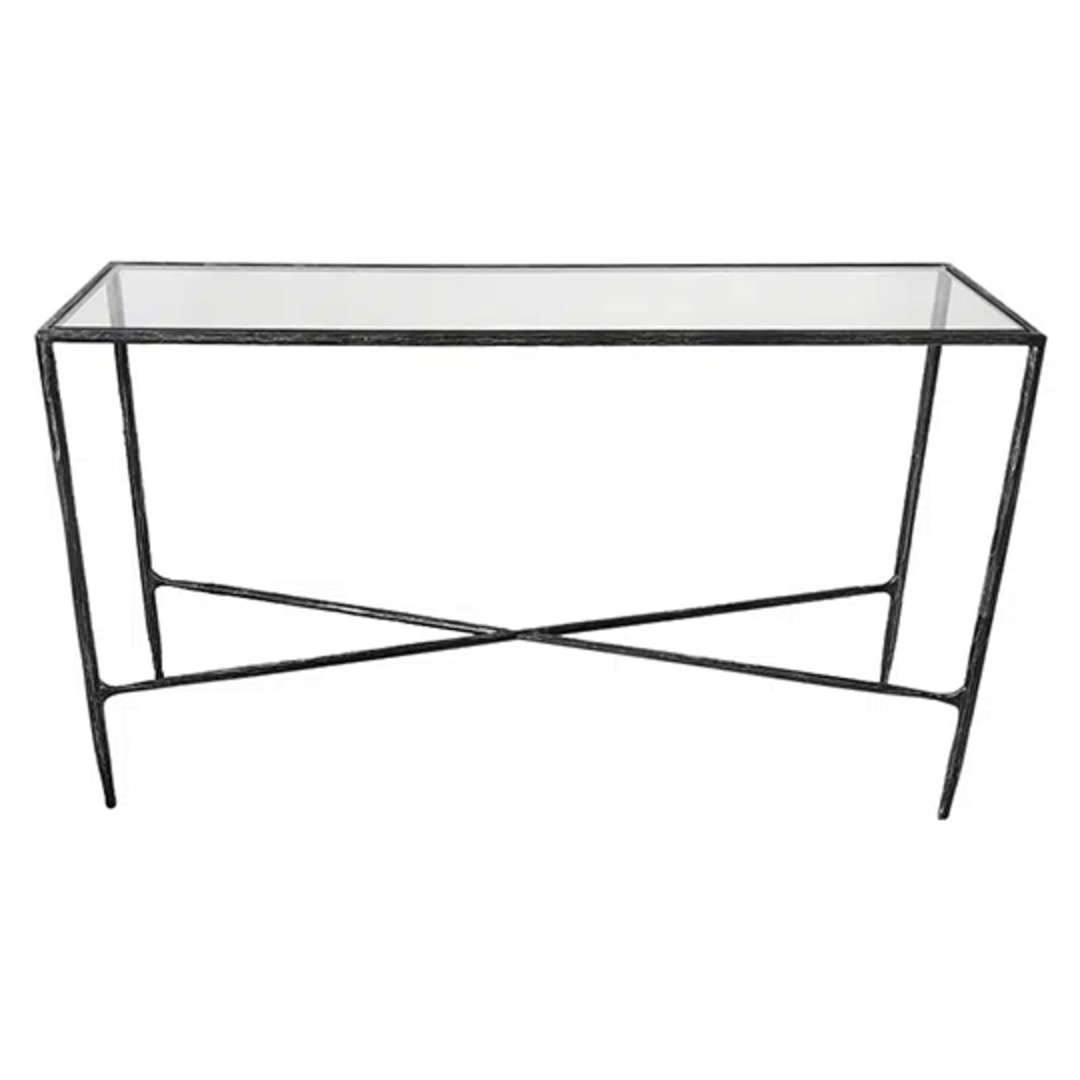 Rosta Console - Black and Silver image 0